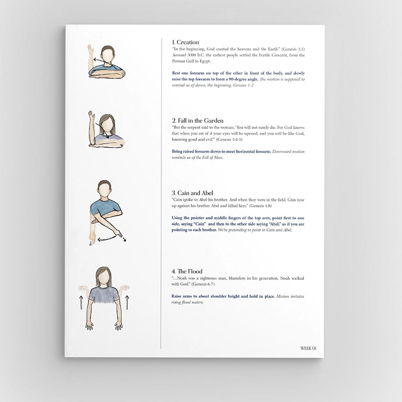 Claritas Timeline Hand Motions Guide