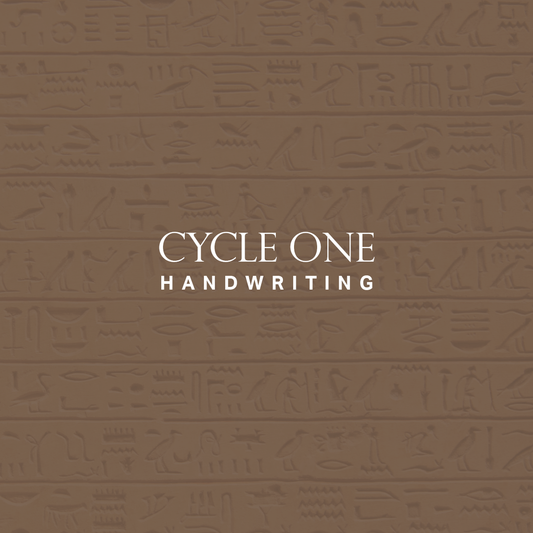 Cycle 1 Handwriting Books