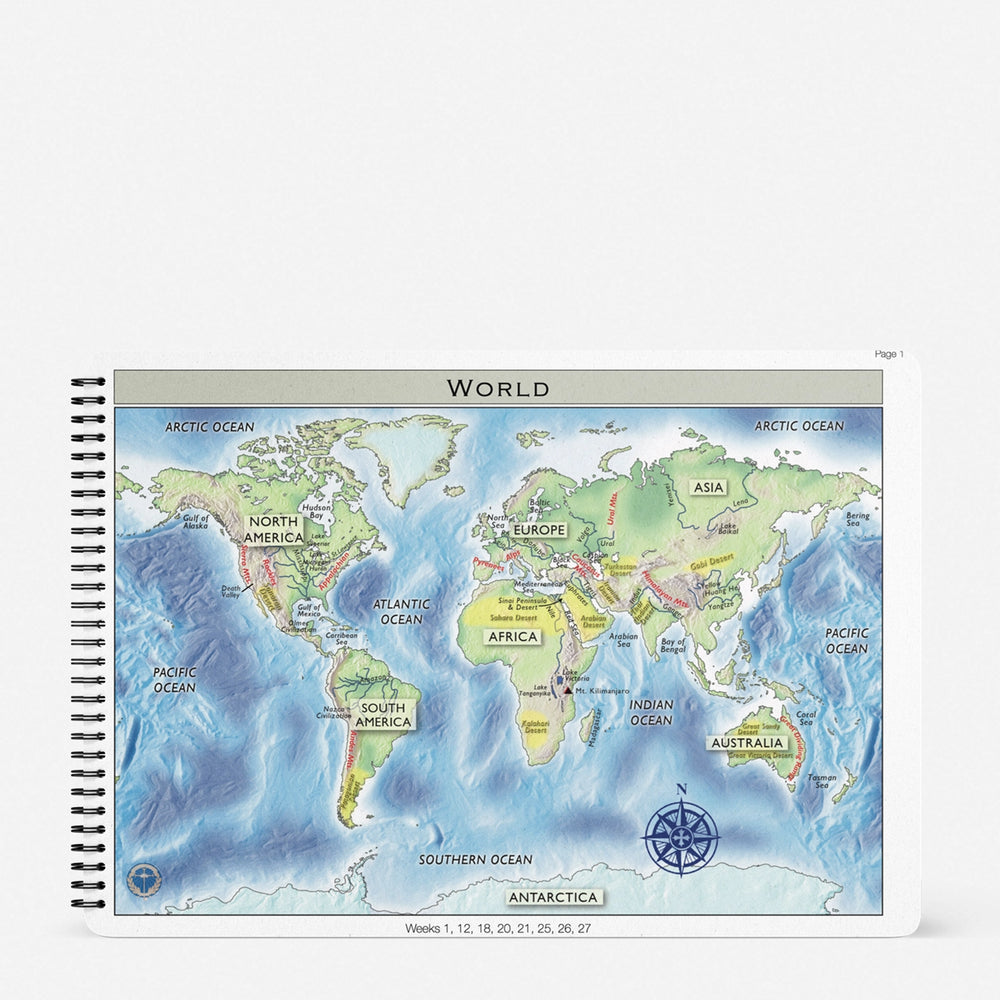 Cycle 1 Map Booklet